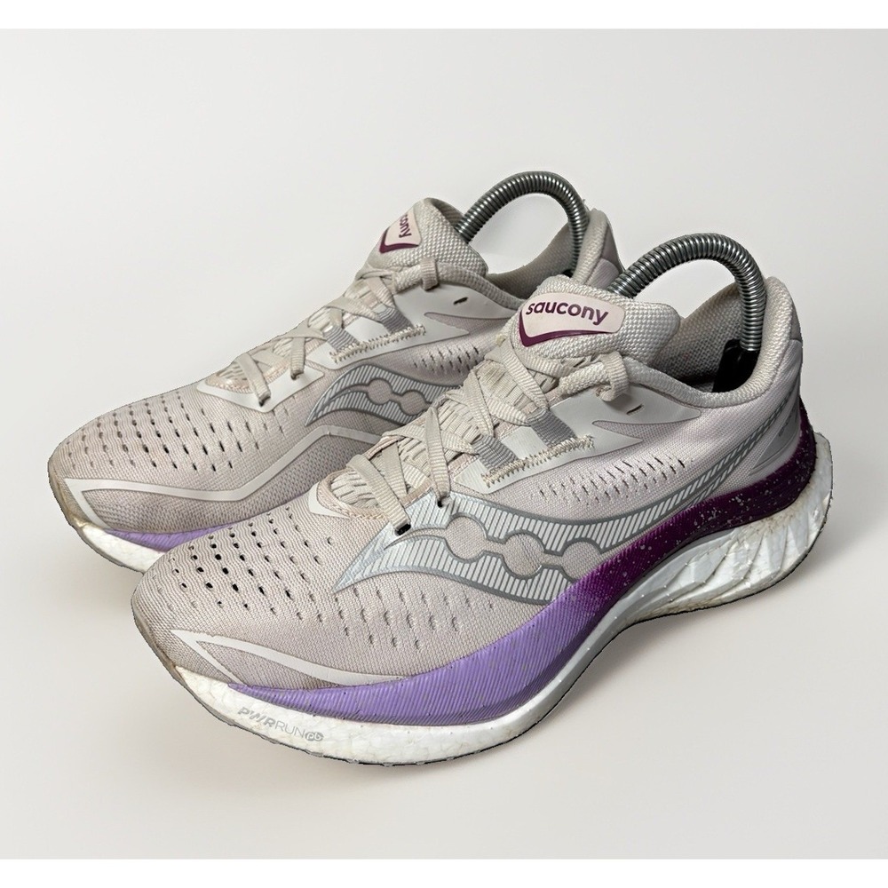 Saucony Endorphin Speed 4 Sneaker - Moon/Plum US Womens Size 8 Shoes